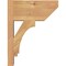 Ekena Millwork Imperial Slat Smooth Outlooker, Western Red Cedar, 7 1/2"W x 14"D x 18"H OUT08X14X18IMP06SWR - alternate 2